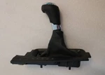 Oem Floor Console Gray Stitched Shift Knob Lever & Leather Boot For Impala. Fixed Price $29.00.