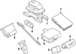 Genuine Nissan Gearshift Lever 34901-5BT0A. Fixed Price $576.24.