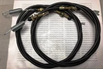Cable, Shifter Pair W/adaptors Convert Old Style (please See Notes). Fixed Price $99.99.
