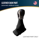Fits 2021 Ford Bronco Leather Automatic Shift Boot Cover Gray Stitch. Fixed Price $34.19.