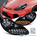 Smoke Projector Headlights Fits 1997-2001 Porsche 996 911 Boxster 986 Led Signal. Fixed Price $884.95.