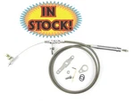 Lokar KDP-2700HT 46" Ss Housing Gm 700-R4 Kickdown Cable W/polished Fittings. Fixed Price $166.95.