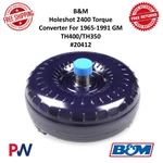 B&m Holeshot 2400 Stall Torque Converter For 1965 - 1991 Gm TH400 / TH350 #20412. Fixed Price $633.95.