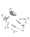 Genuine Mopar Transfer Case Shift Cable 04670727AB. Fixed Price $54.27.