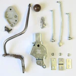 Hurst Factory Original 1968 Mopar Body 4 Speed Console Shifter Kit Restored. Fixed Price $1649.95.