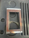 1969 Camaro Console Automatic Shift Plate, Indicator Bezel Gm 3949591 Oem. Fixed Price $60.00.