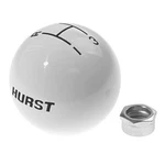 Hurst Shift Knob 3-SPEED White 3/8X16 Mustang 1965-1973. Fixed Price $68.35.