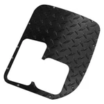For Jeep CJ7 80-86 Warrior 90443PC Aluminum Black Diamond Plate Shifter Bezel. Fixed Price $119.16.