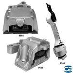 Engine Motor Mount & Auto. Trans, 3PCS Set For Volkswagen Golf 00-06 1.8L. Fixed Price $92.00.