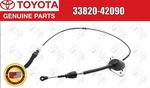 Toyota Genuine Auto Transmission Shifter Cable 33820-42090 Oem. Fixed Price $136.00.