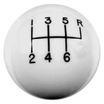 Fits 2010-2015 Camaros : Hurst Classic 6-SPEED Knob 3/8-16 Threads (white). Fixed Price $79.09.