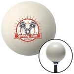 Johnny Law Motors Pistons Logo Ivory Knob W/ M16X1.5 Insert Shifter Auto. Fixed Price $89.95.