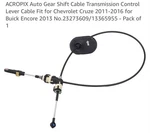 Acropix Auto Gear Shift Cable Transmission Control Lever. Fixed Price $25.19.