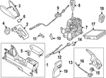 Genuine Nissan Automatic Transmission Shift Lever Knob 34910-5RB0A. Fixed Price $116.35.