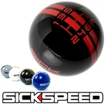 Black/red Sick Rally Stripe Knob For Speed 6RDR Shifter 12X1.25 K17. Fixed Price $39.88.
