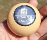 Vintage Hurst Shifter Knob Quarter Stick 7/16-20 Fine Thread Ford Chevy Mopar. Fixed Price $50.00.