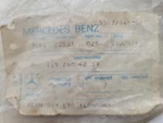 A1152604239 Mercedes W115 W123 W107 Shift Lever 3RD 4TH Genuine Nos. Fixed Price $47.71.
