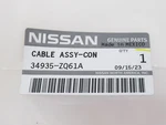 Genuine Oem Nissan 34935-ZQ61A Transmission Shifter Control Cable 2004-15 Titan. Fixed Price $107.03.