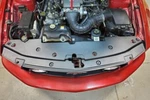2005-2009 Ford Mustang V6 Black Textured Full Length Radiator Support. Fixed Price $239.00.