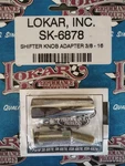 Lokar Shifter Knob Adapter 3/8 16 SK-6878. Fixed Price $55.00.