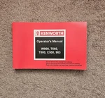 Kenworth Truck W900 T660 T800 C500 963 Operator S Manual. Fixed Price $90.00.