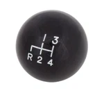 Gear Knob 4 Speed, Black Round Assembly Synchro Models. Fixed Price $39.74.
