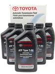 Genuine Toyota Atf Type T-iv Transmission Fluid 00279-000T4-01 (6 Quarts). Fixed Price $49.59.