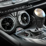 6TH Gen Camaro Automatic Shift Knob & Boot With Light Grey Stitching. Fixed Price $225.00.