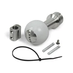 Barton Industries Shift Knob White With Pattern/brushed Accents Automatic Mus.... Fixed Price $239.99.