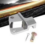 Manzo Usa 6061 T-6 Billet Steel Chrome Shifter Adapter For 01-05 Honda Civic Mt. Fixed Price $41.86.
