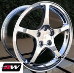 17 / 18 Inch Chevy Corvette C5 Oe Replica Wheels Y2K Chrome Rims Fit Firebird. Fixed Price $1399.00.