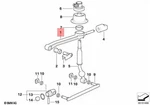 Genuine Bmw Z3 2.0 2.2I 2.5I Roadster Shifting Arm 25111434319. Fixed Price $152.23.