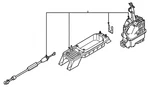 Genuine Volkswagen Gear Shift Assembly 5K1-713-025-CL. Fixed Price $1082.82.