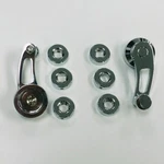 Hot Rod Chrome Billet Aluminum Short Window Crank Handle Kit Chevy Ford Mopar V8. Fixed Price $23.95.
