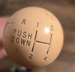 Hurst Super Shifter With Push Down Reverse Lockout 4 Speed Manual Transmission. Fixed Price $749.99.