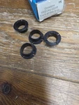 Ford Console Shift Lever Bushings D5ZZ-7A133-B 80-88 Mustang Nos 4 Ct Oem. Fixed Price $20.00.
