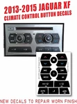 2013 2014 2015 Jaguar Xf Heater Ac Climate Control Button Decals CX2318C858CD. Fixed Price $18.99.