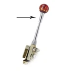Lokar Auto Trans Shift Lever Knob SK-6879 Adapter (3/8-24) Chrome. Fixed Price $56.90.