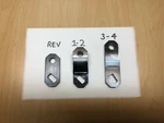 '64.5-'68 Ford Mustang Toploader Speed Transmission Shift Tab Set. Fixed Price $73.00.