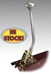 Lokar FM400BM - Floor Mount Single Bend 16" Shifter For TH400 W/brushed Mushknob. Fixed Price $450.95.