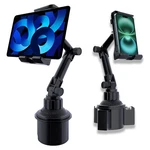 Universal Car Cup Holder Cellphone Mount Stand For Iphone Ipad Tablet 4.7"-12.9". Fixed Price $12.70.