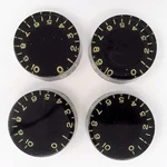 True Custom Shop Black Relic Embossed Speed Knob Set For Gibson Usa Les Paul. Fixed Price $21.97.