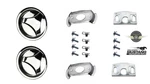 1970 Ford Mustang Mach Twist Hood Lock Pair With Hardware Kit. Fixed Price $225.99.