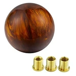 Car Gear Shifter Lever Knob Polished Ball Stick Handle Replacement Brown. Fixed Price $27.53.