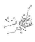 Genuine Mopar Gearshift Control Cable 5096646AA. Fixed Price $20.13.