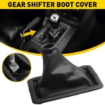 With Speed Manual Shifter Boot Cover Leather 2005-2009 Ford Mustang. Fixed Price $13.99.