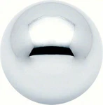 1969 Camaro Chrome Ball 1-3/4 Diameter 3/8 With Hurst Shifter. Fixed Price $38.11.