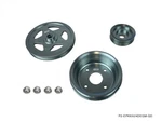Phase P2M 3PC Aluminum Pulley Kit For Nissan Silvia 240SX S13 S14 KA24DE Dohc. Fixed Price $130.00.