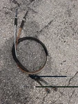 Porsche Boxster #1328 Cable Set, Manual 5 Spd Transmission Shifter 986424. Fixed Price $59.99.