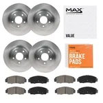 Front & Rear Brake Rotors + Ceramic Pads For 2016-2018 2019 2020 Cadillac CT6. Fixed Price $240.87.